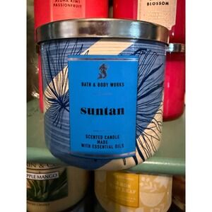 Bath and Body Works Suntan 3-Wick Scented Candle summer fun